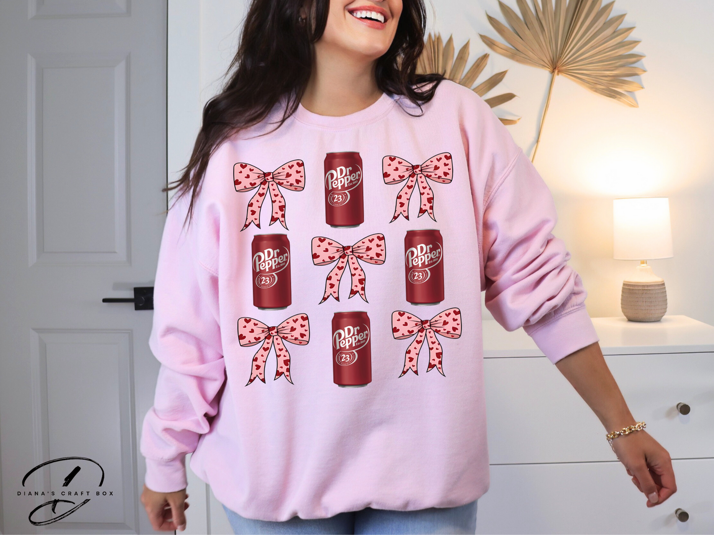 Dr. P and bows Sweatshirt