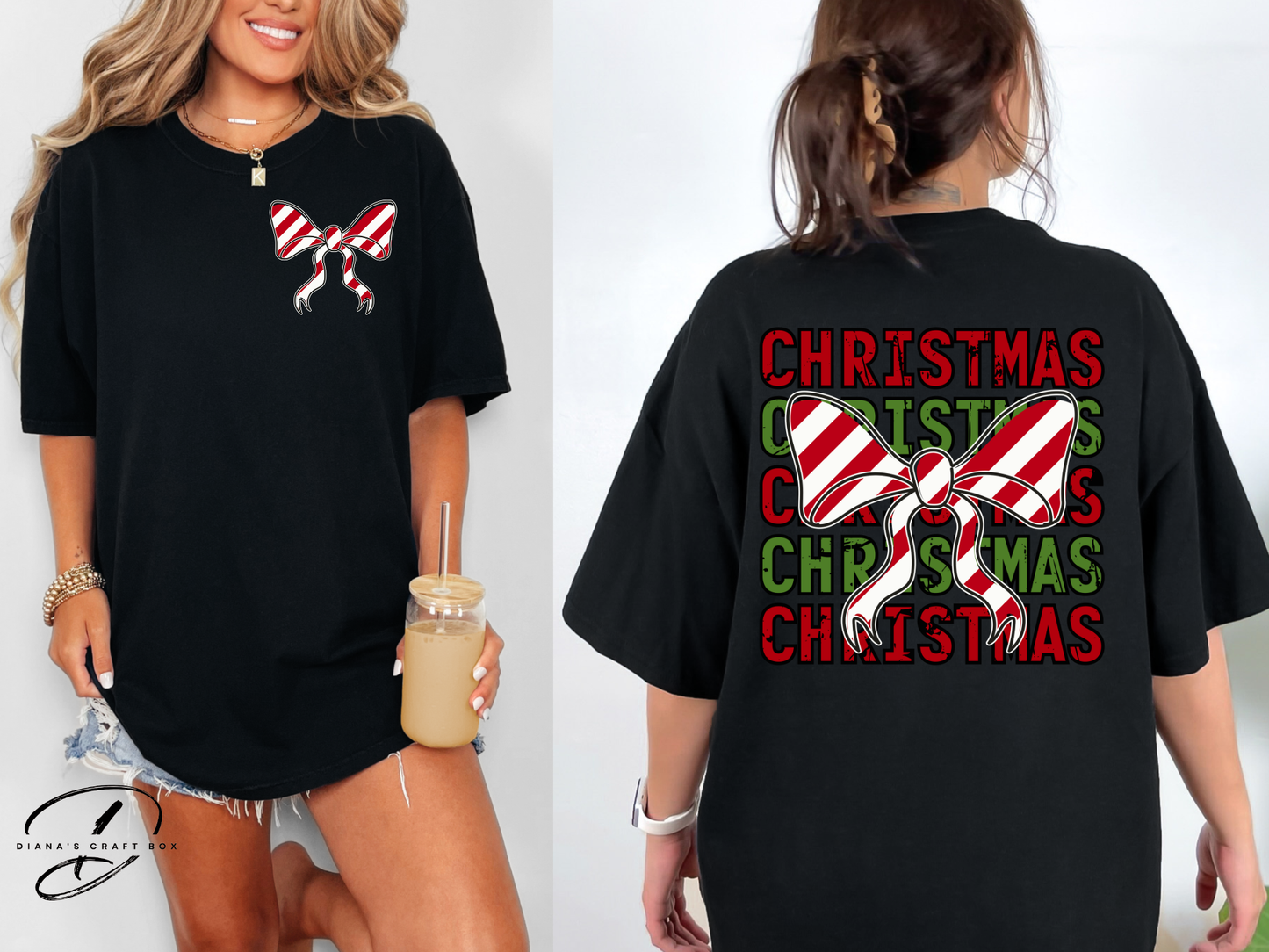 Christmas Bow T-shirt