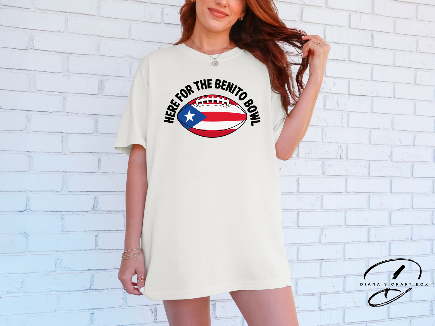Here for Benito Bowl Football T-shirt