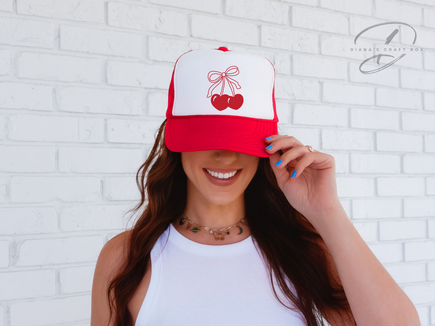 Cherry Bows Hat