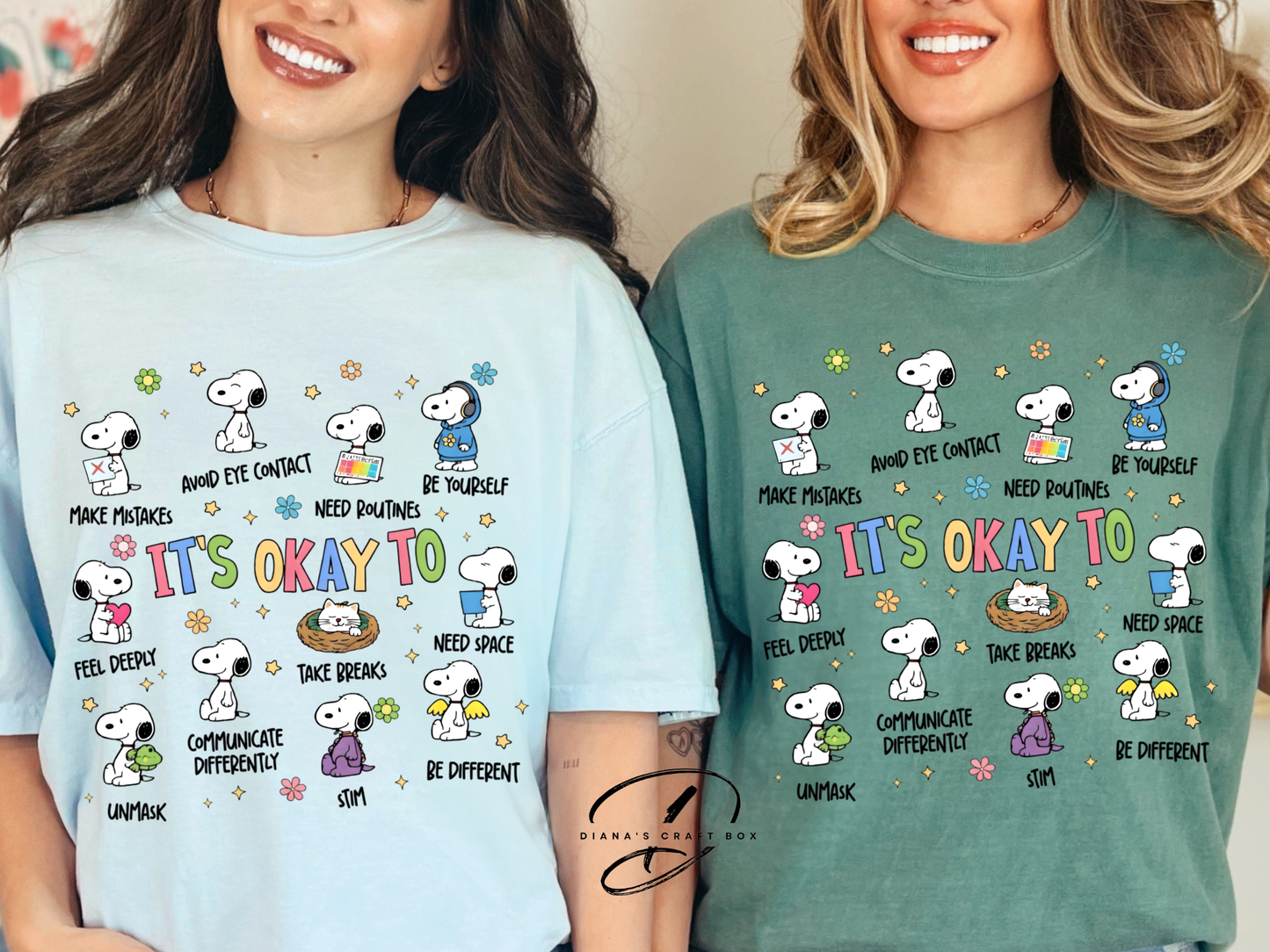 It's okay to (Snoopy) Tshirt