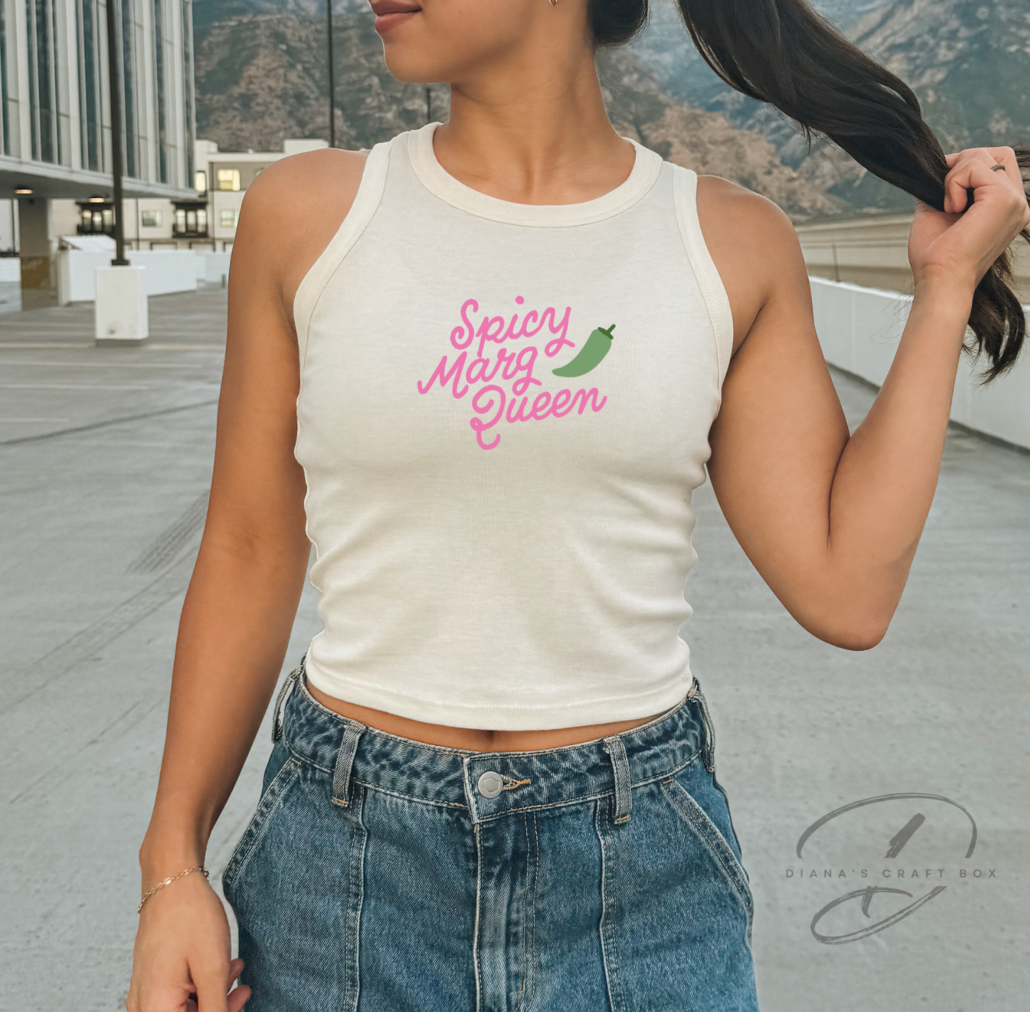 Spicy marg queen Tank top