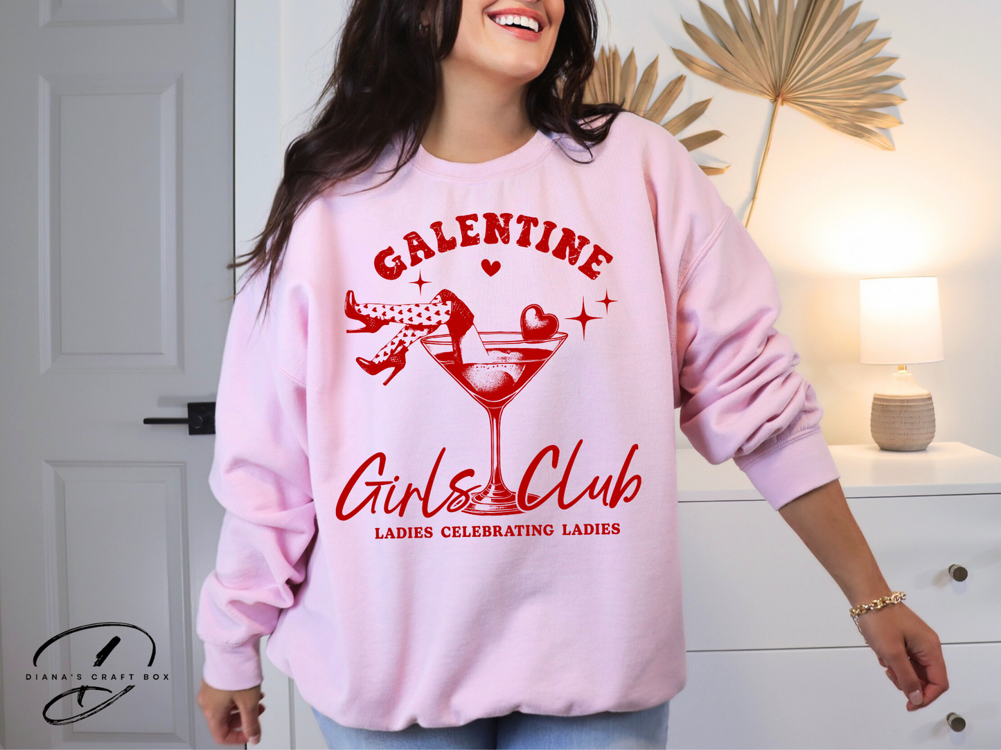 Galentine Girls Club Sweatshirt