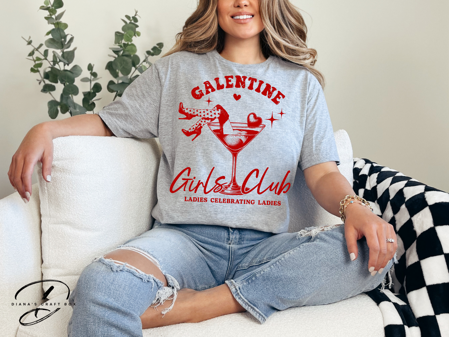 Galentine's Girls Club T-shirt