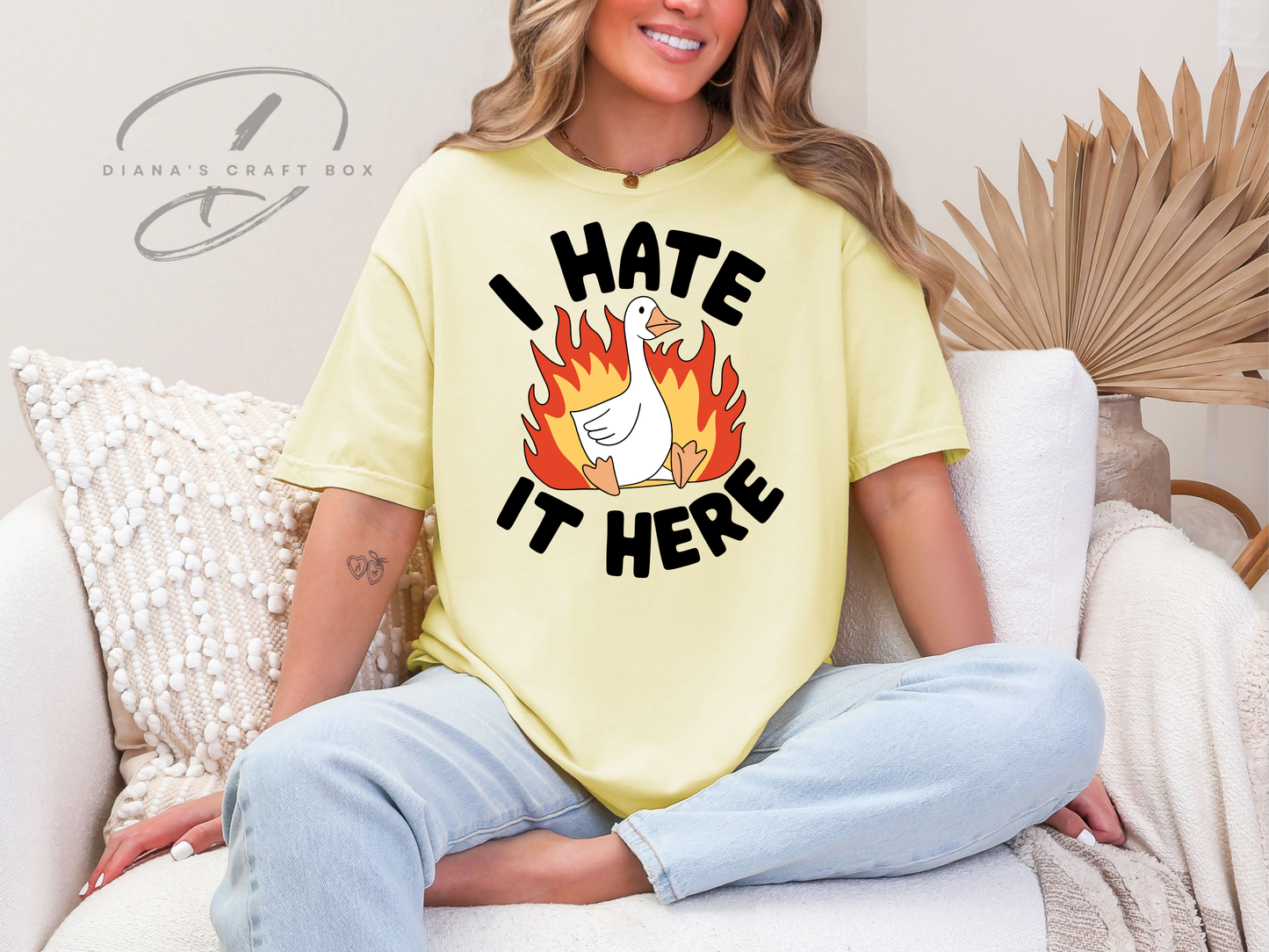 I hate it here T-shirt