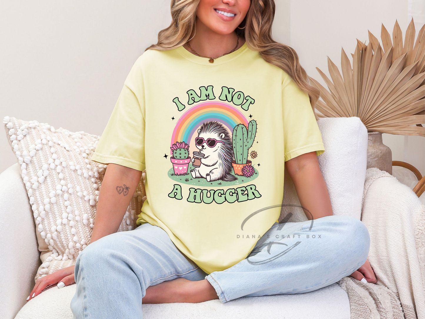 I am not a hugger T-shirt