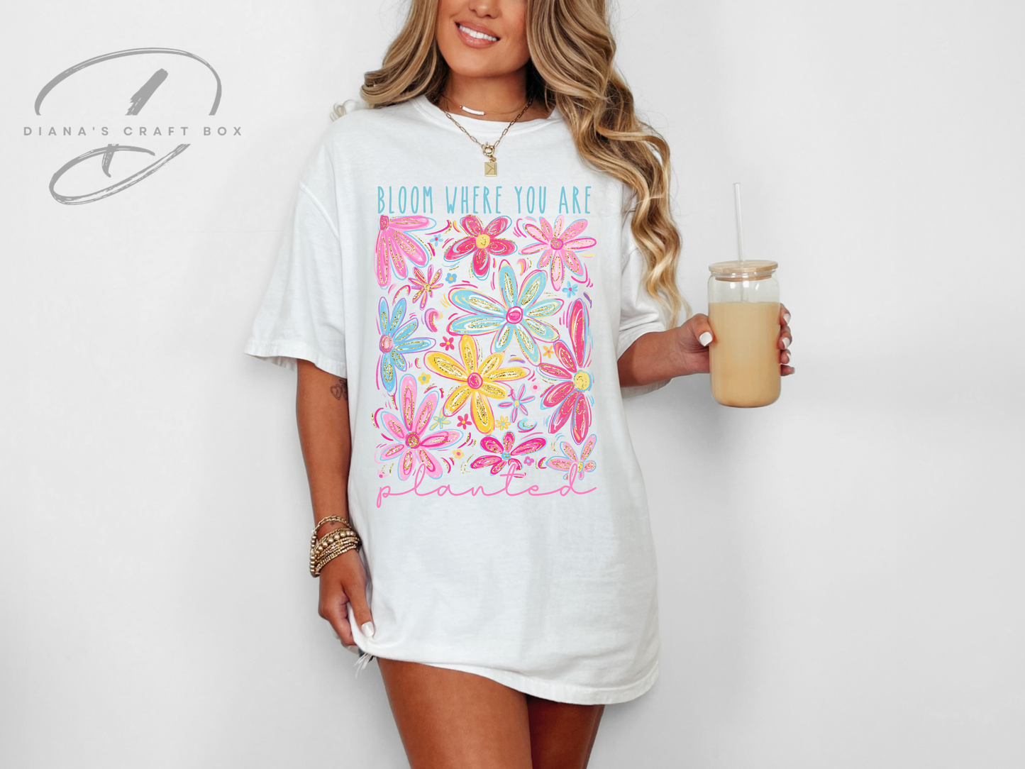 Bloom where you are planted T-shirt