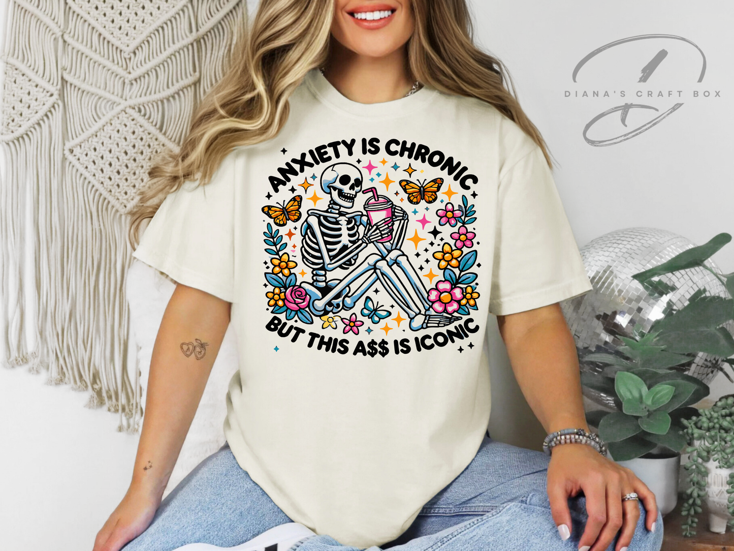 Anxiety is Chronic but this…T-shirt