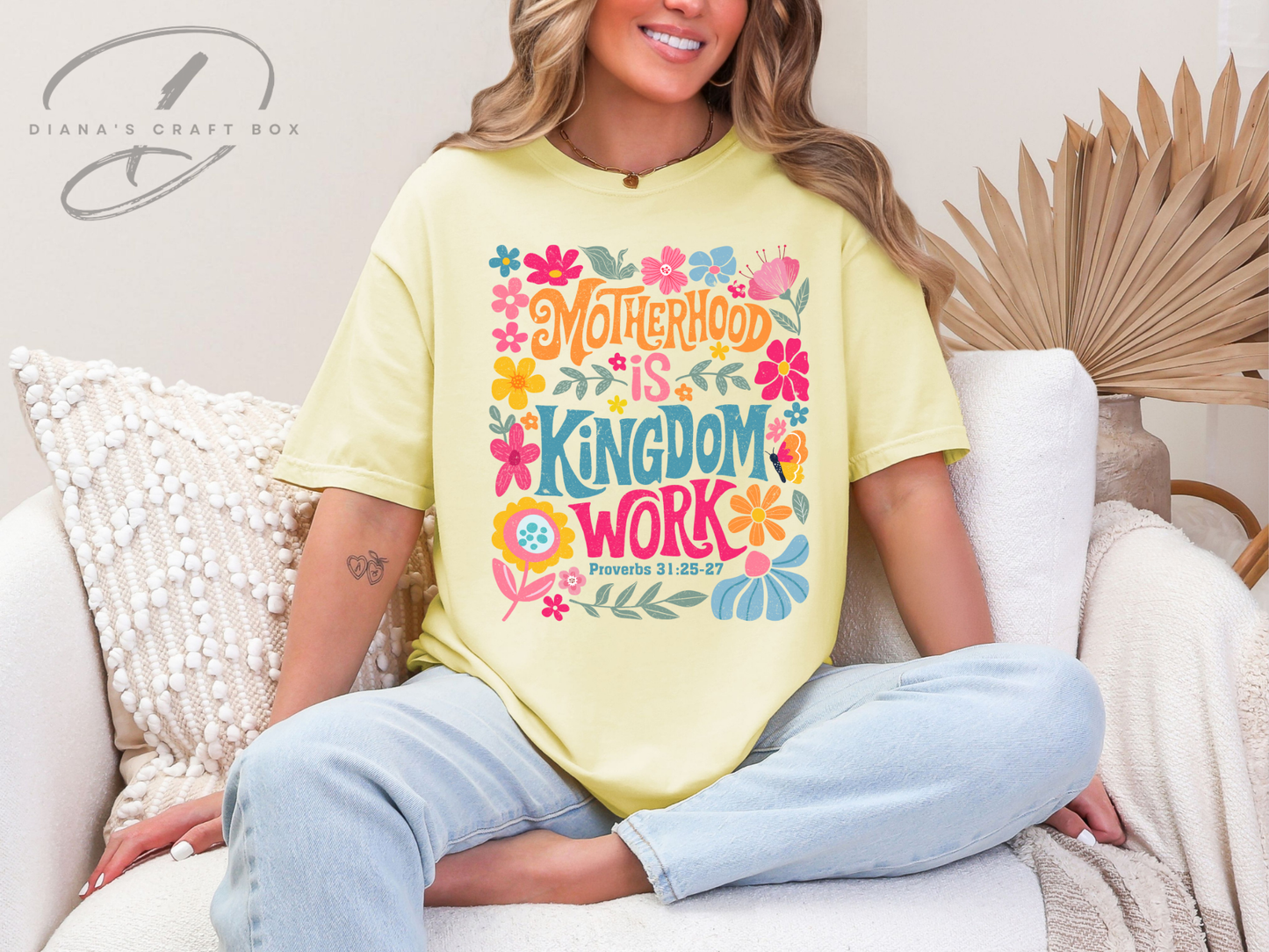Motherhood is kingdom work. T-shirt