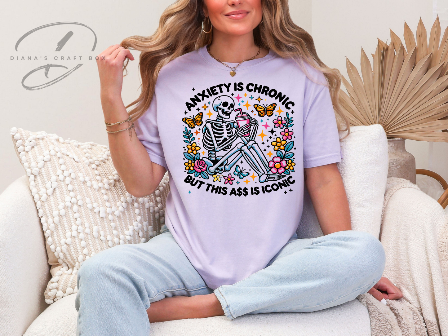 Anxiety is Chronic but this…T-shirt