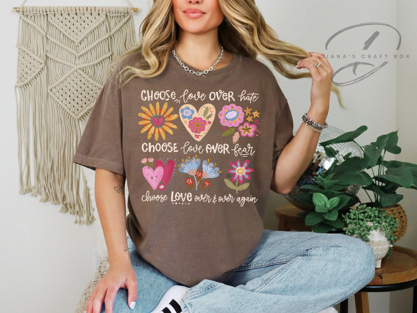 Choose love over…T-shirt