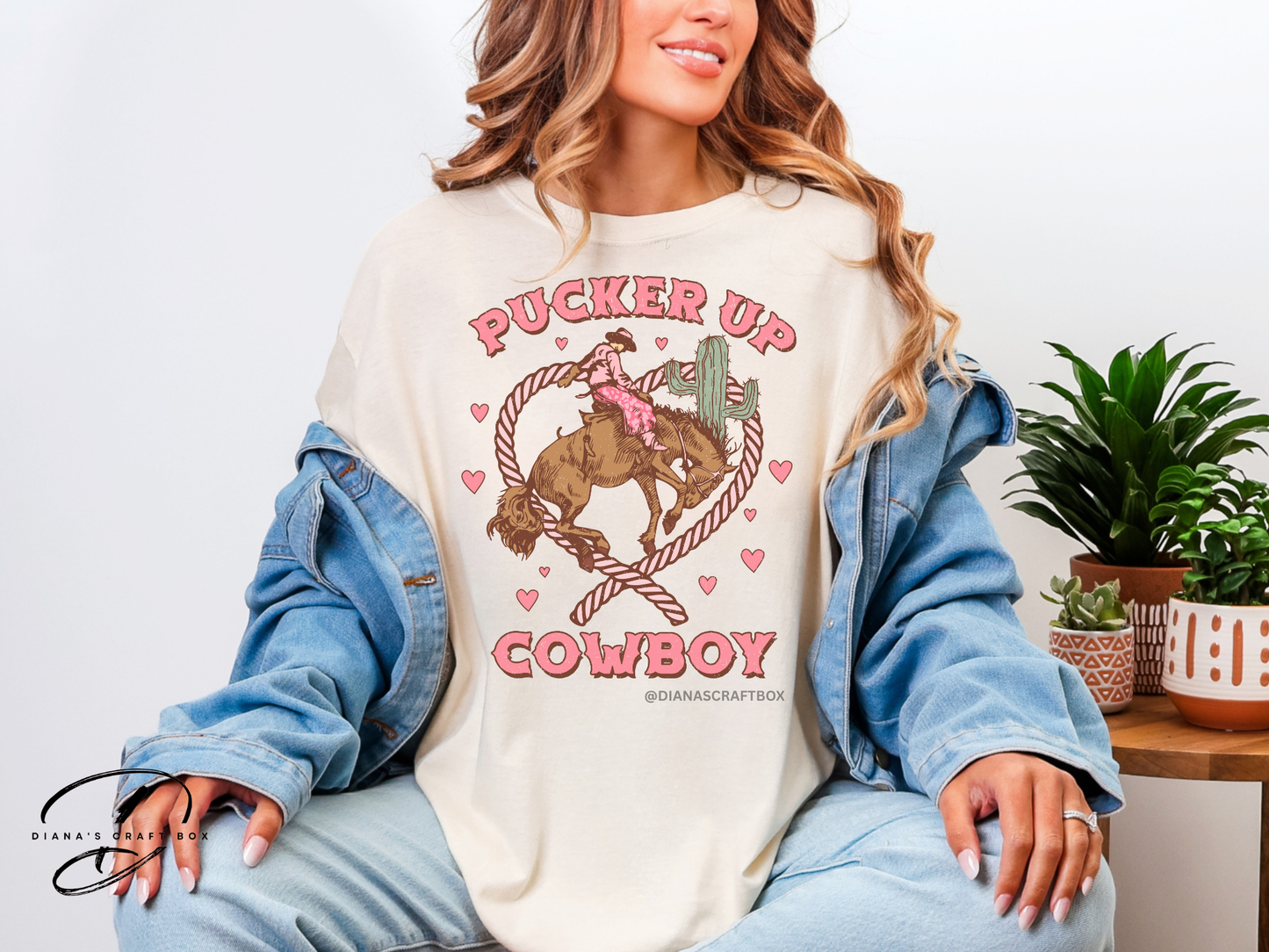 Pucker Up Cowboy t-shirt