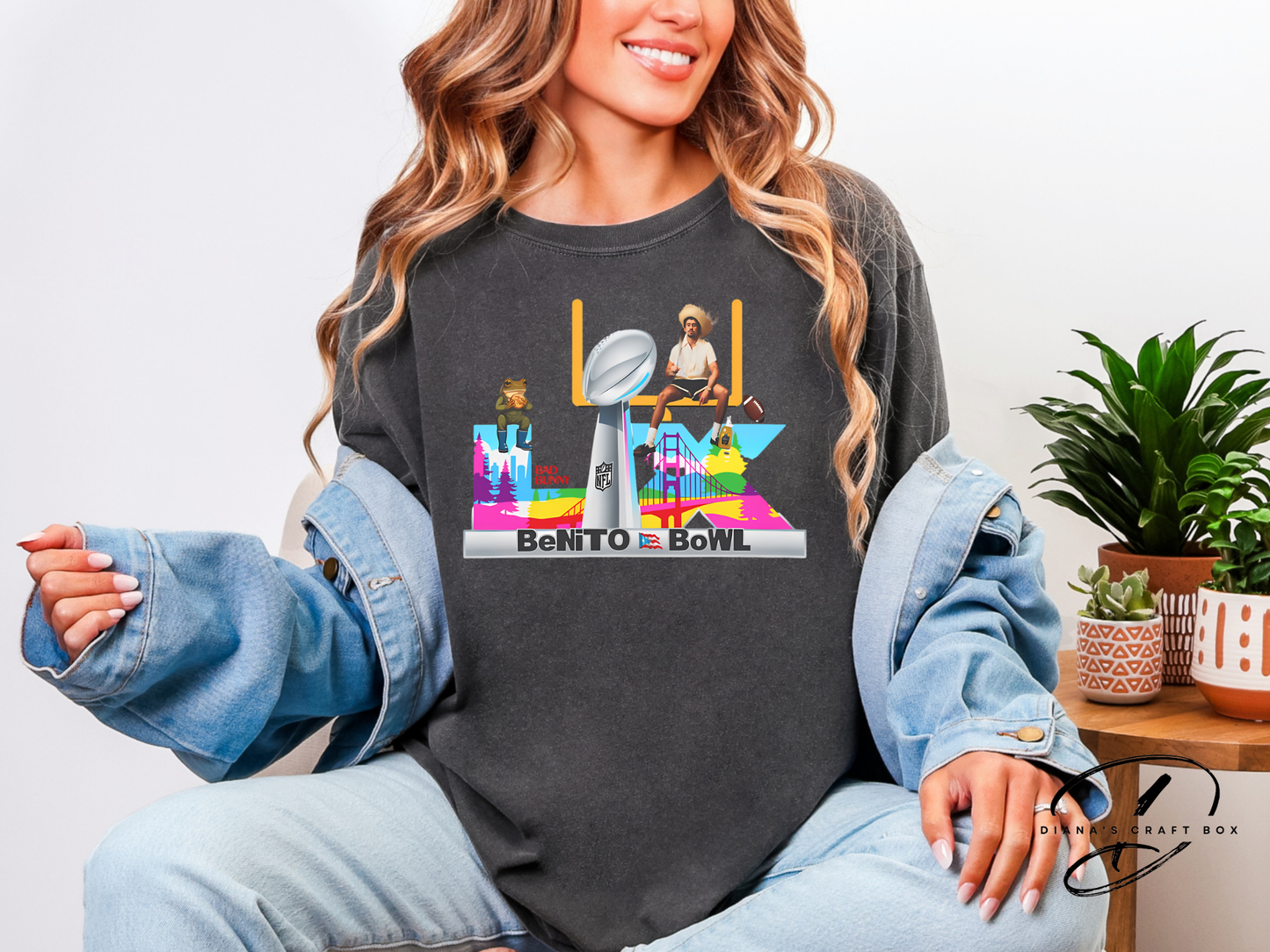 Bad bunny and Coqui Emblem T-shirt