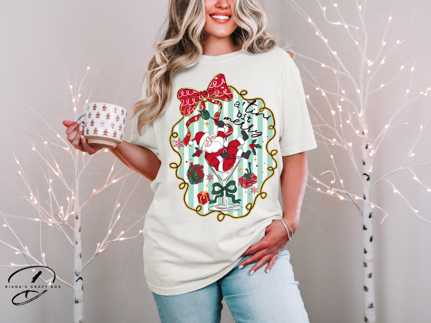 a tini' bit merry T-shirt