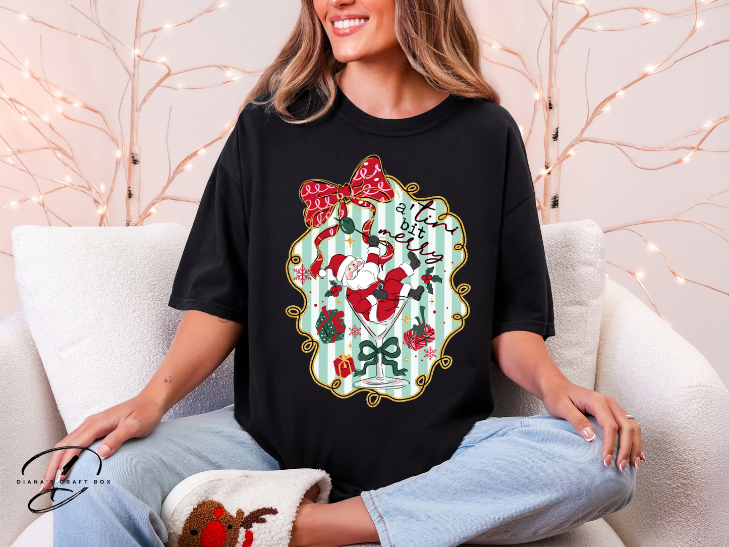 a tini' bit merry T-shirt