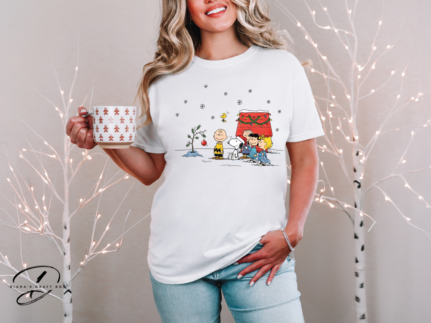 Snoopy and Tree T-shirt
