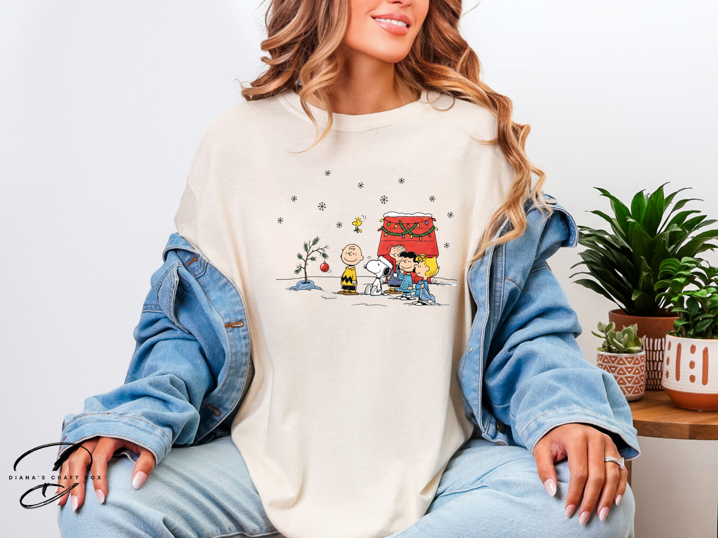 Snoopy and Tree T-shirt