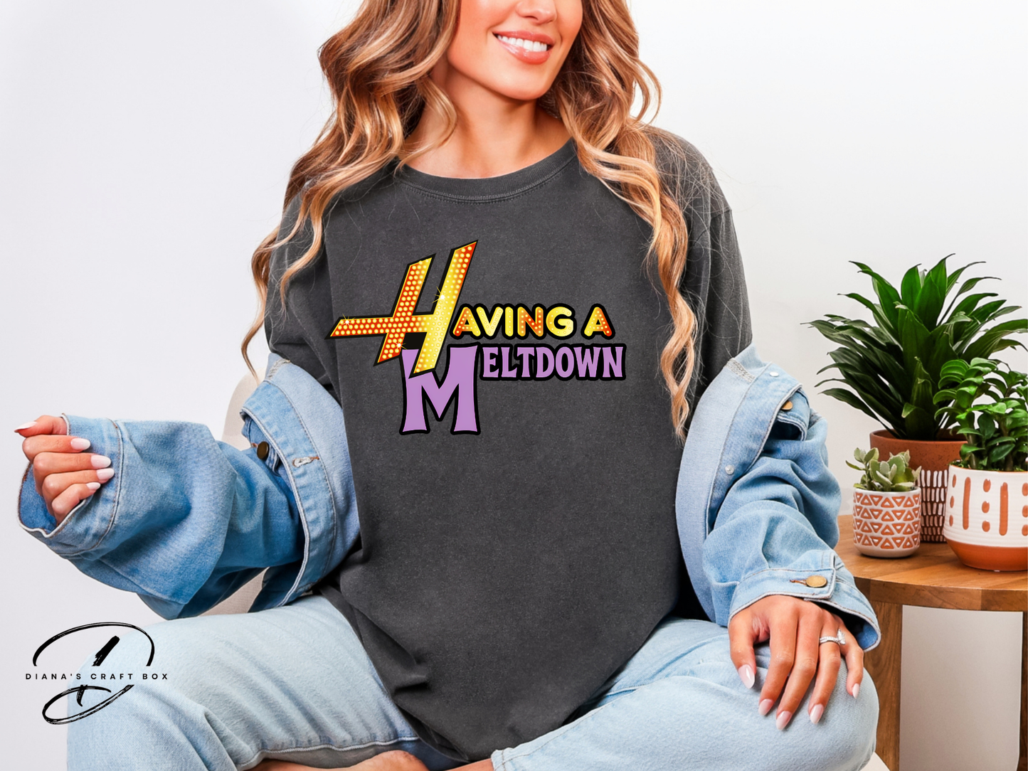 Having a meltdown T-shirt (Hannah)