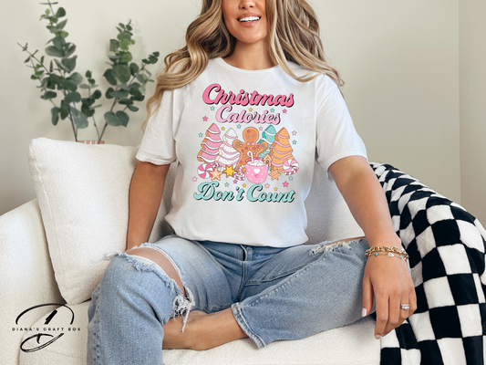 Christmas Calories Don't Count T-shirt