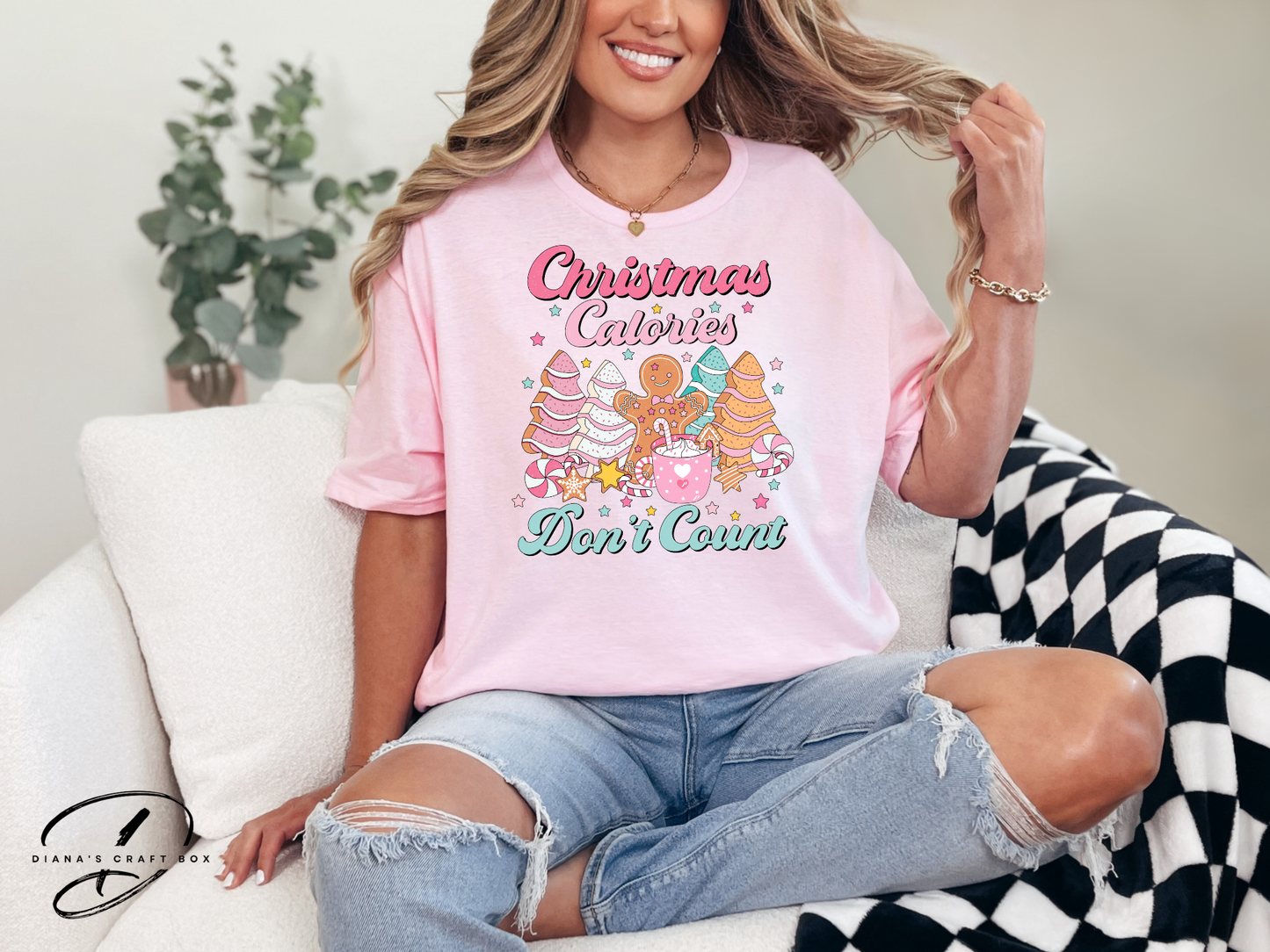 Christmas Calories Don't Count T-shirt