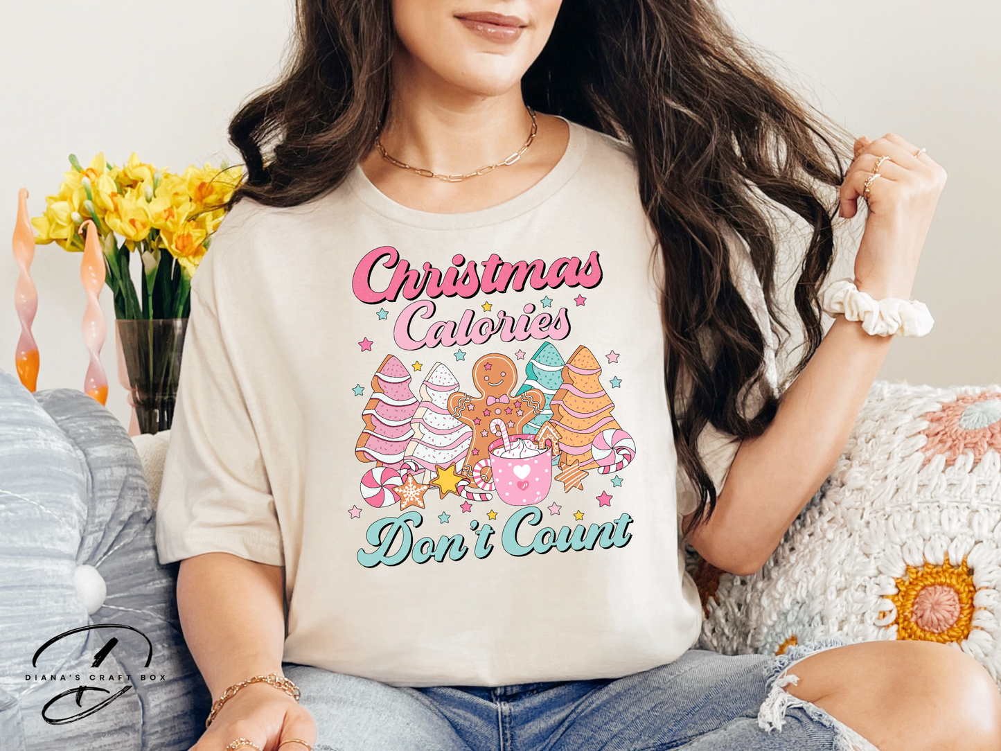 Christmas Calories Don't Count T-shirt