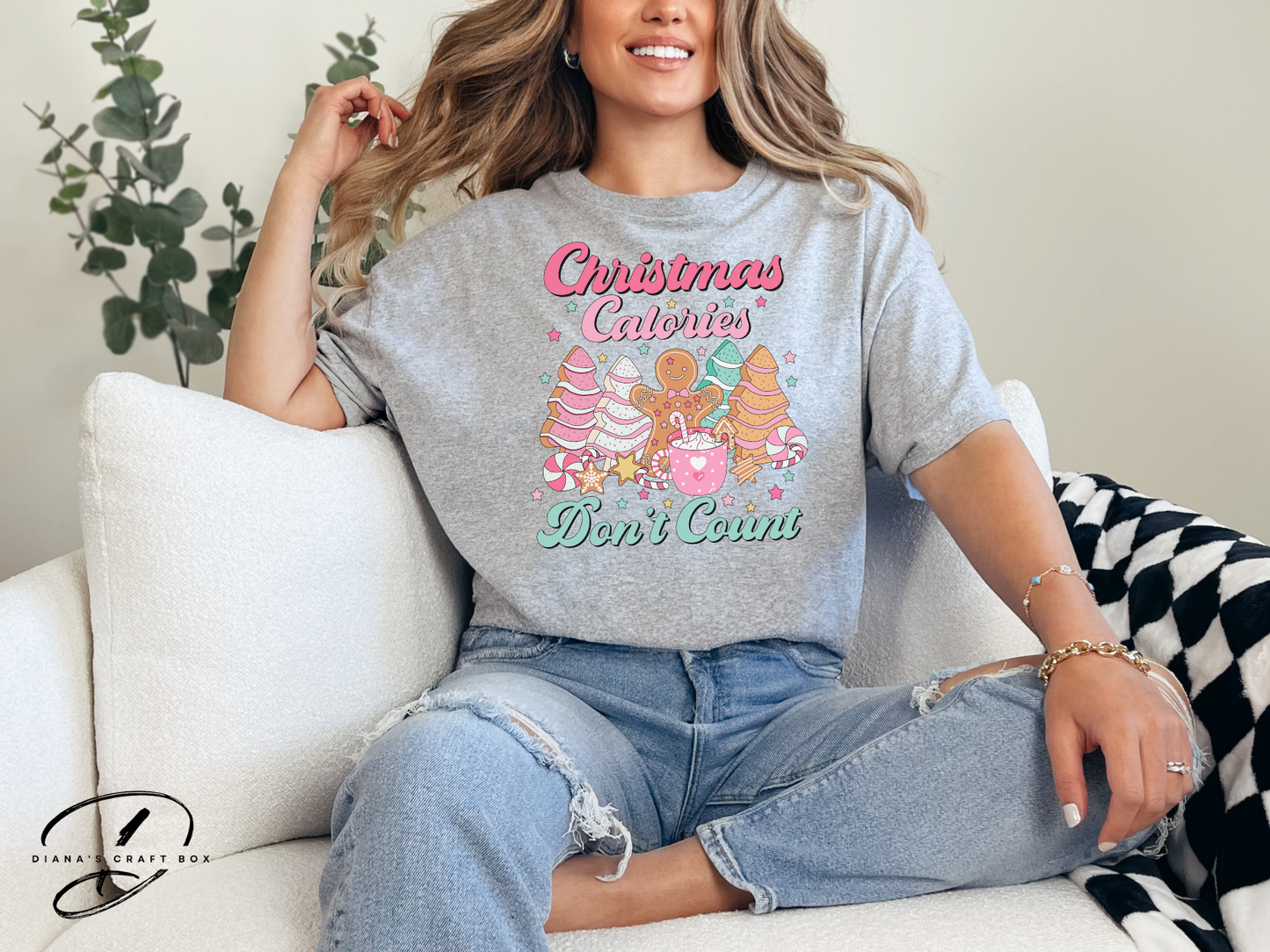 Christmas Calories Don't Count T-shirt