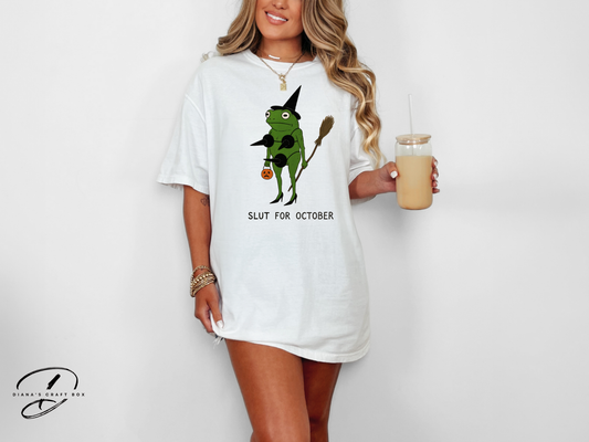 Slut for Halloween T-shirt