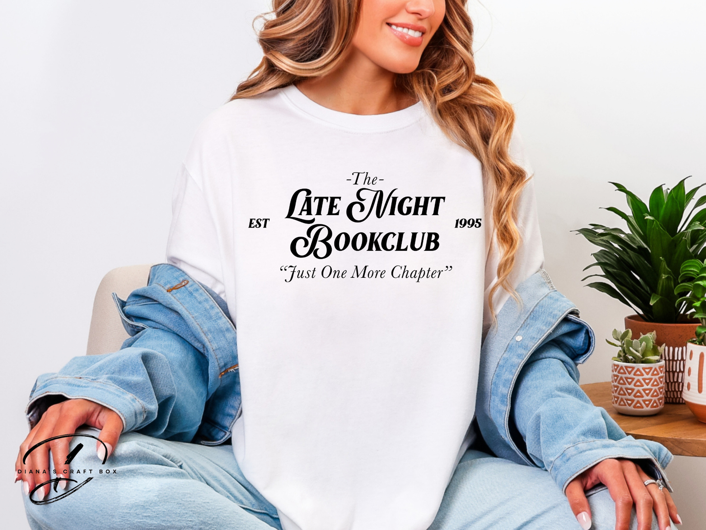 The late night readers bookclub T-shirt