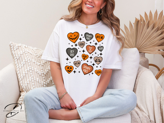 Halloween Hearts T-shirt