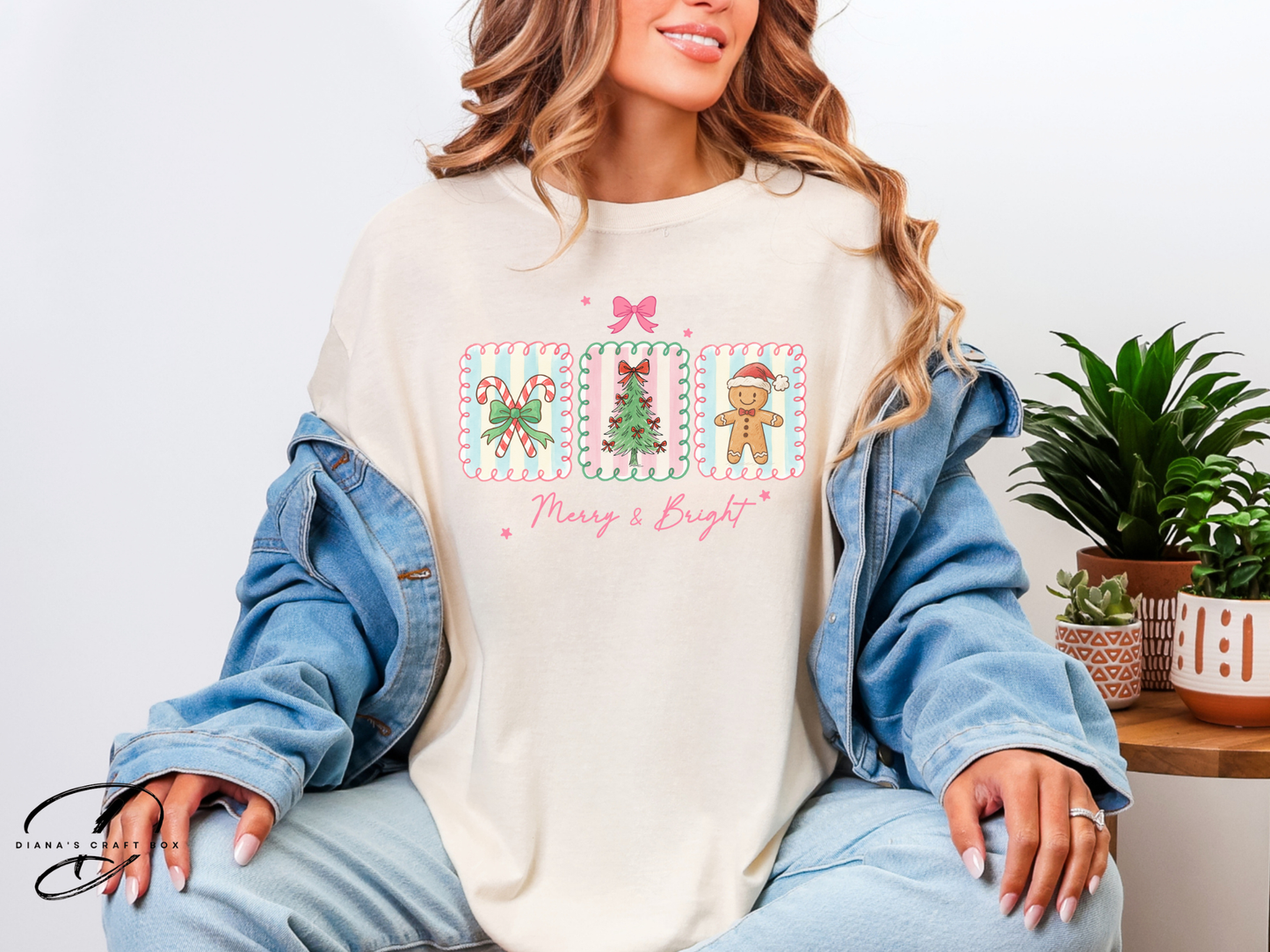 Merry and bright Stamps T-shirt
