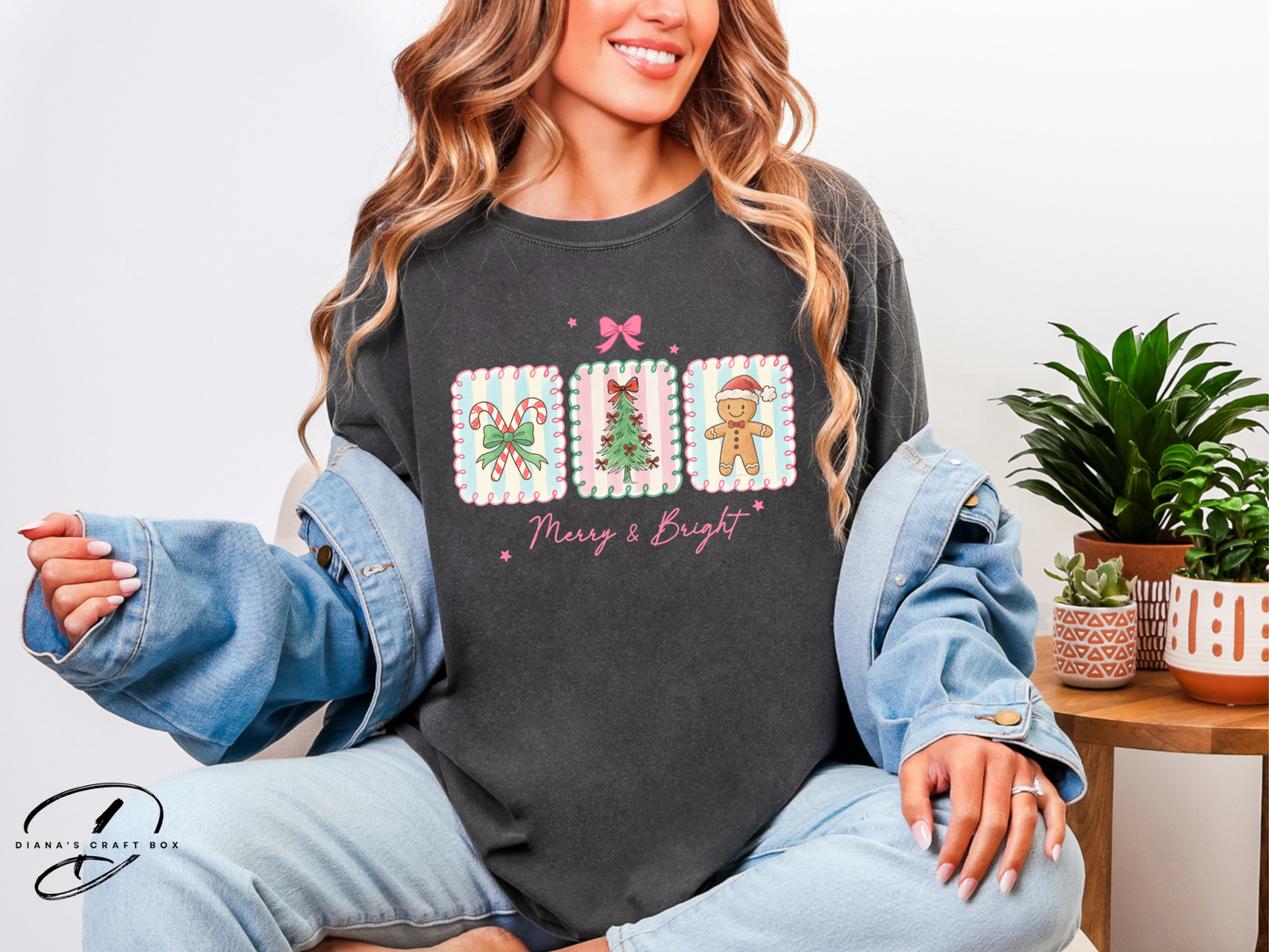 Merry and bright Stamps T-shirt