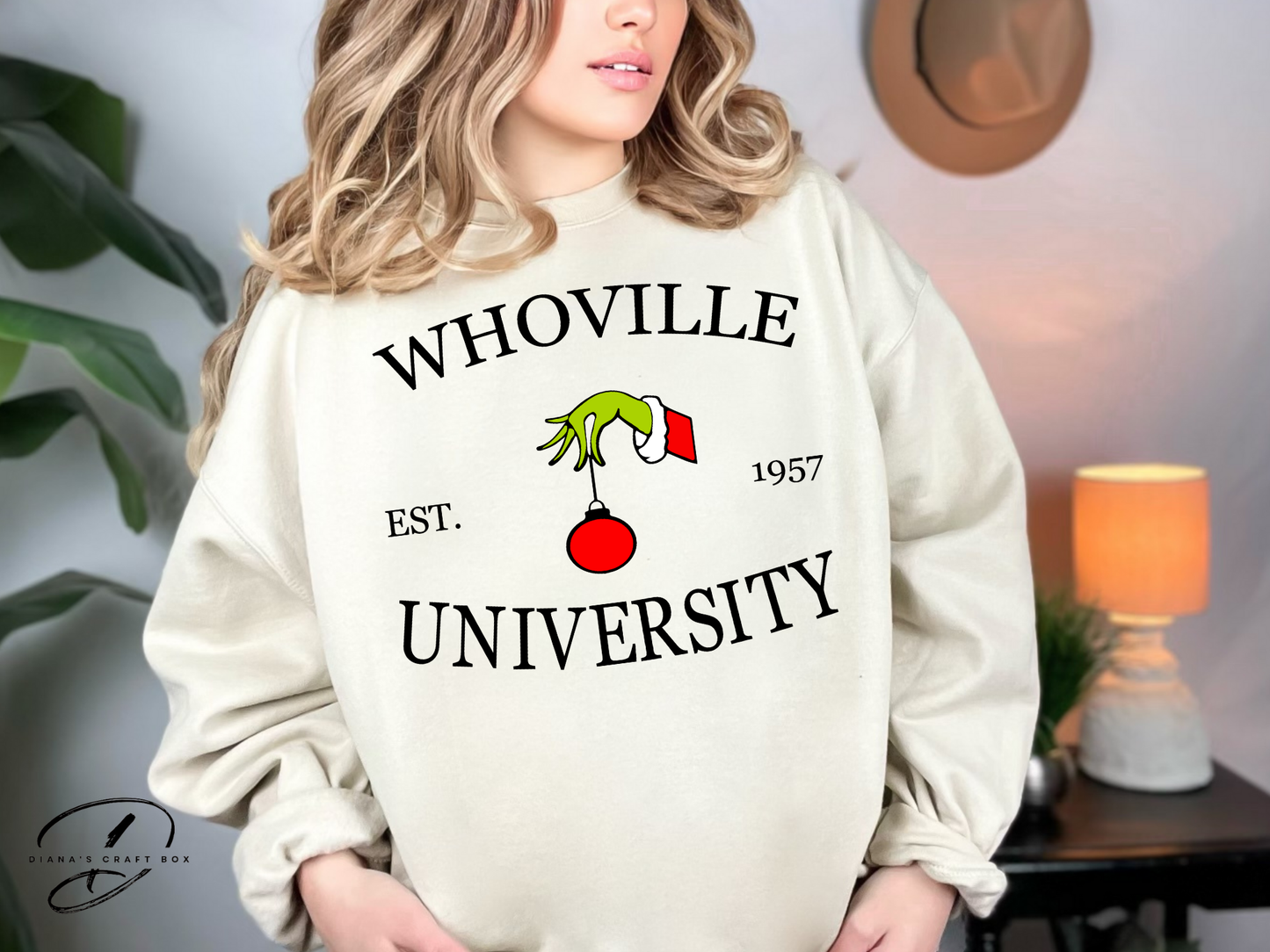 Who University sweatshirt