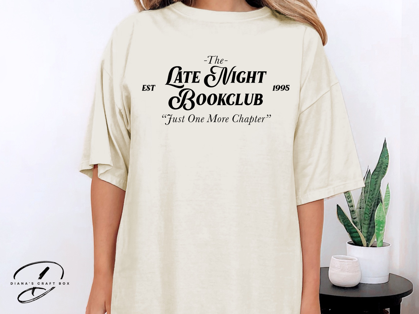 The late night readers bookclub T-shirt
