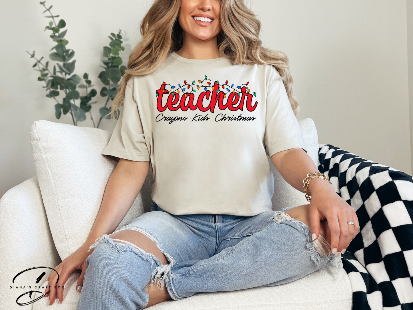 Teacher Christmas T-shirt