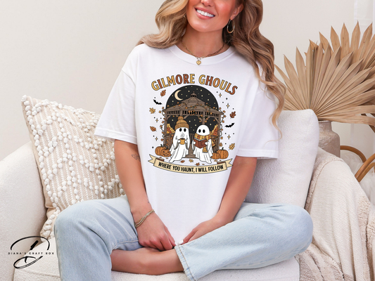 Gilmore Ghouls ghost T-shirt