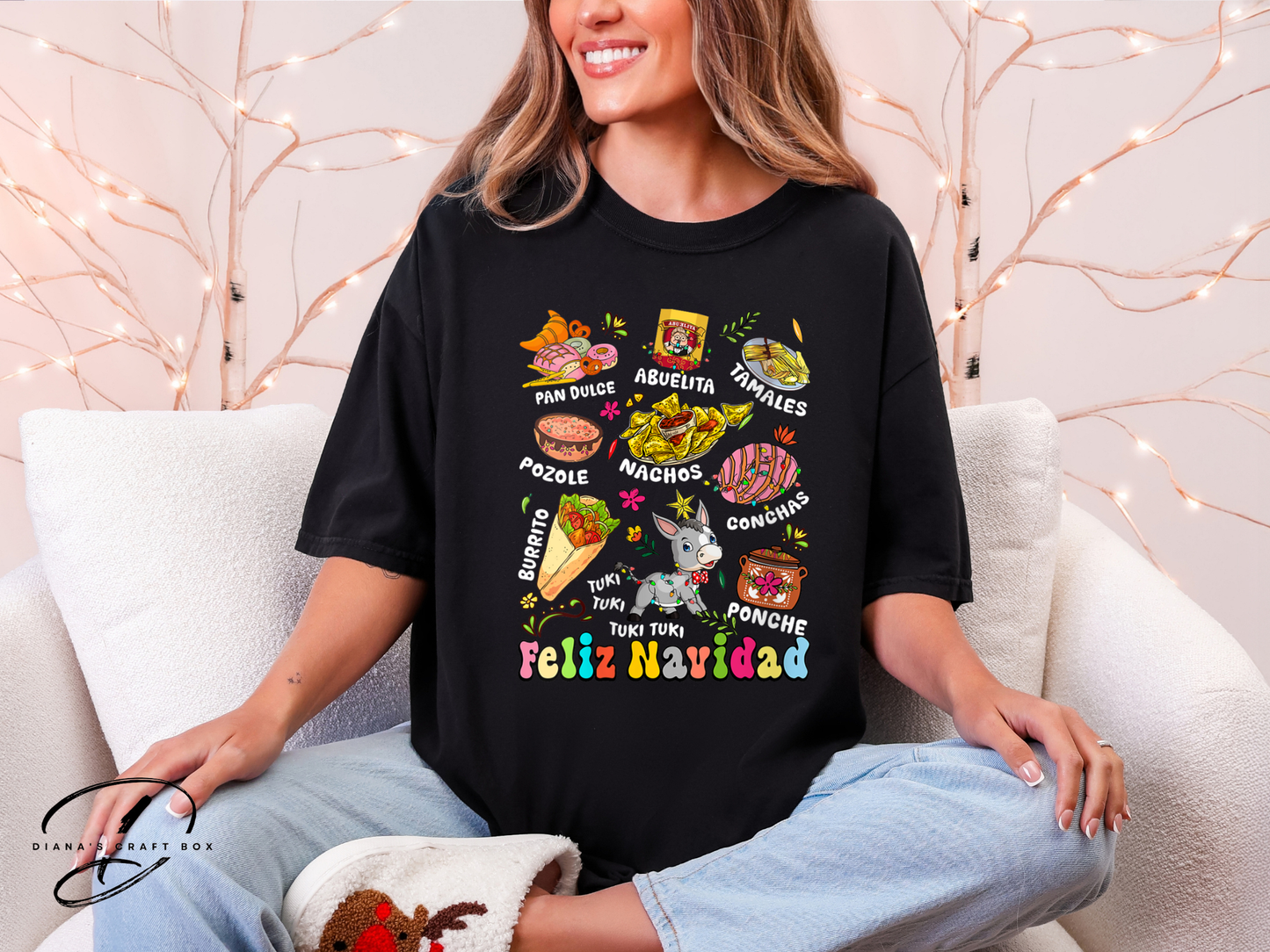 Feliz Navidad treats T-shirt