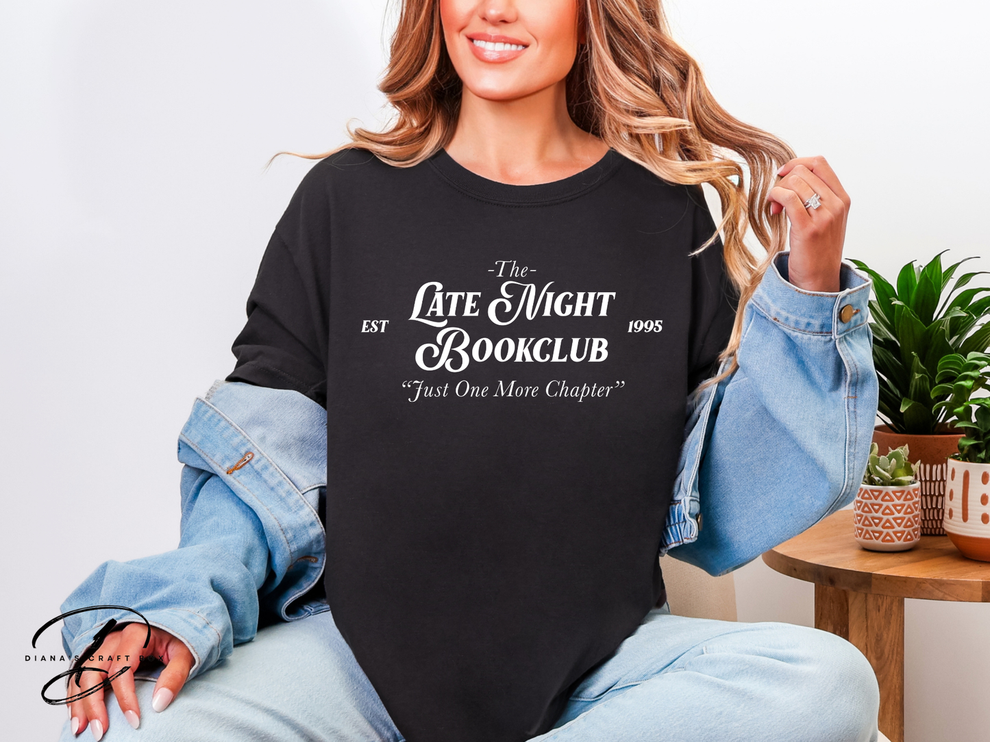 The late night readers bookclub T-shirt
