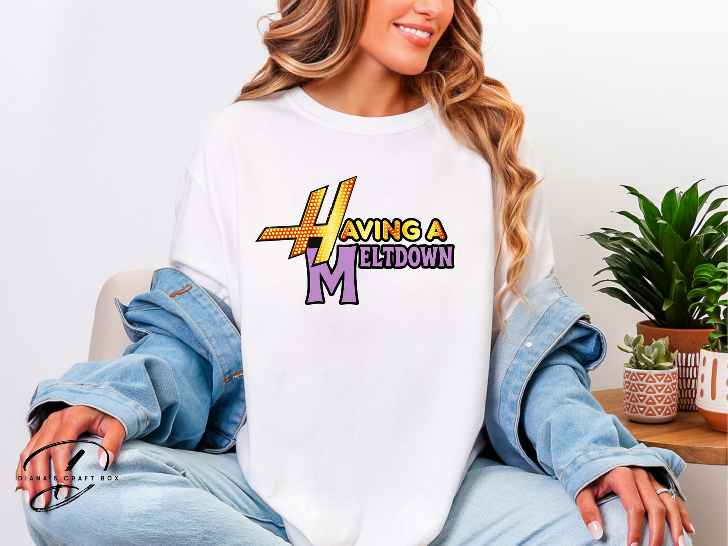 Having a meltdown T-shirt (Hannah)