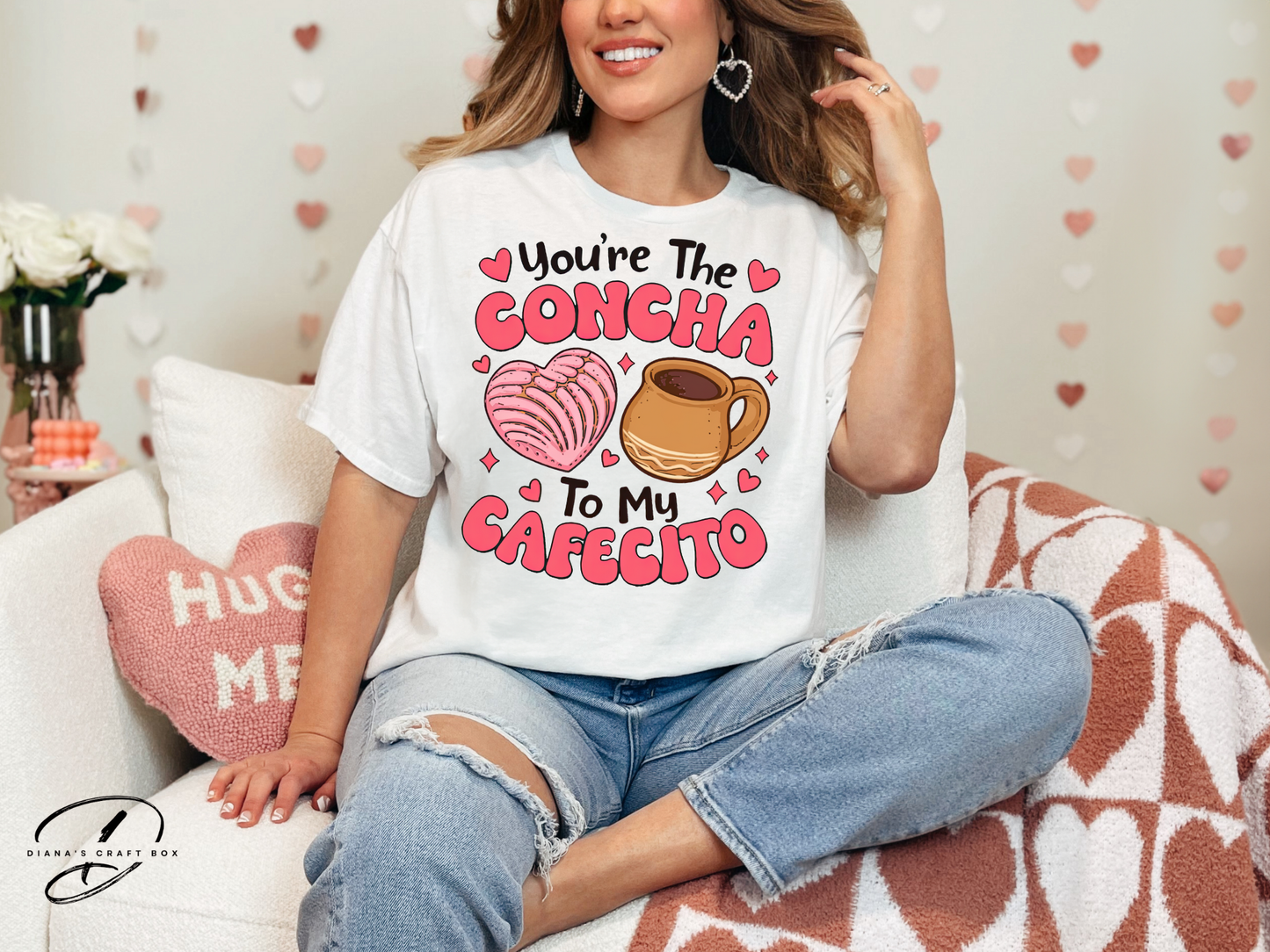 You're the concha to my cafecito T-shirt