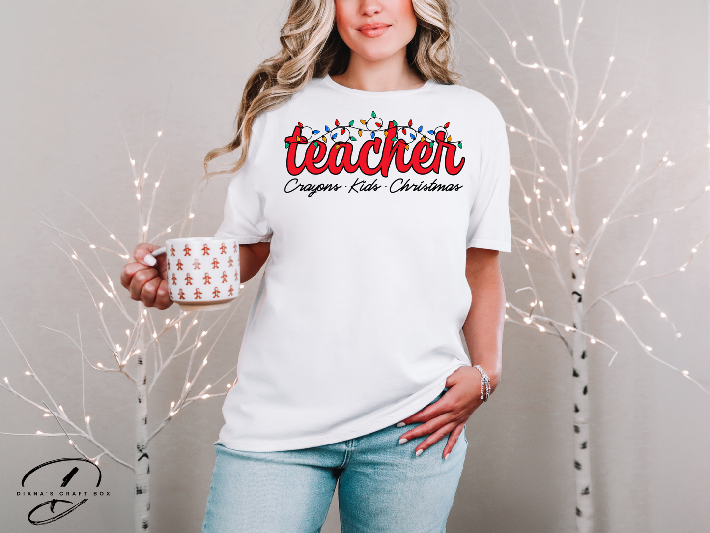 Teacher Christmas T-shirt