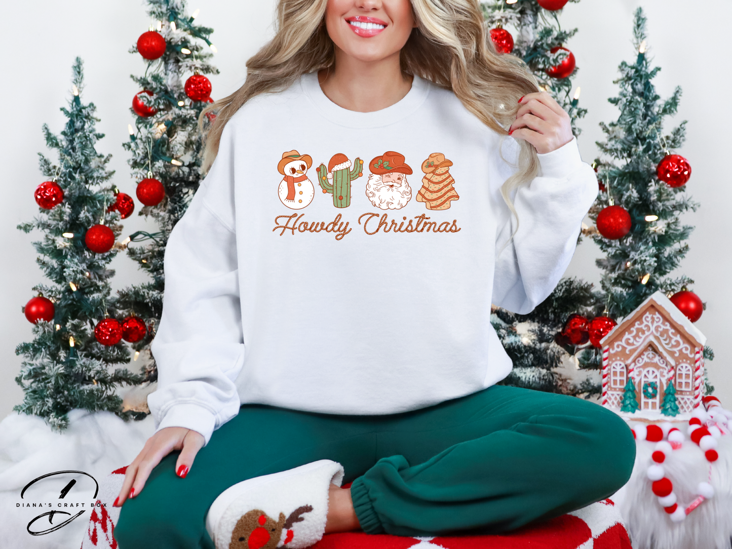 Howdy Christmas Sweatshirt