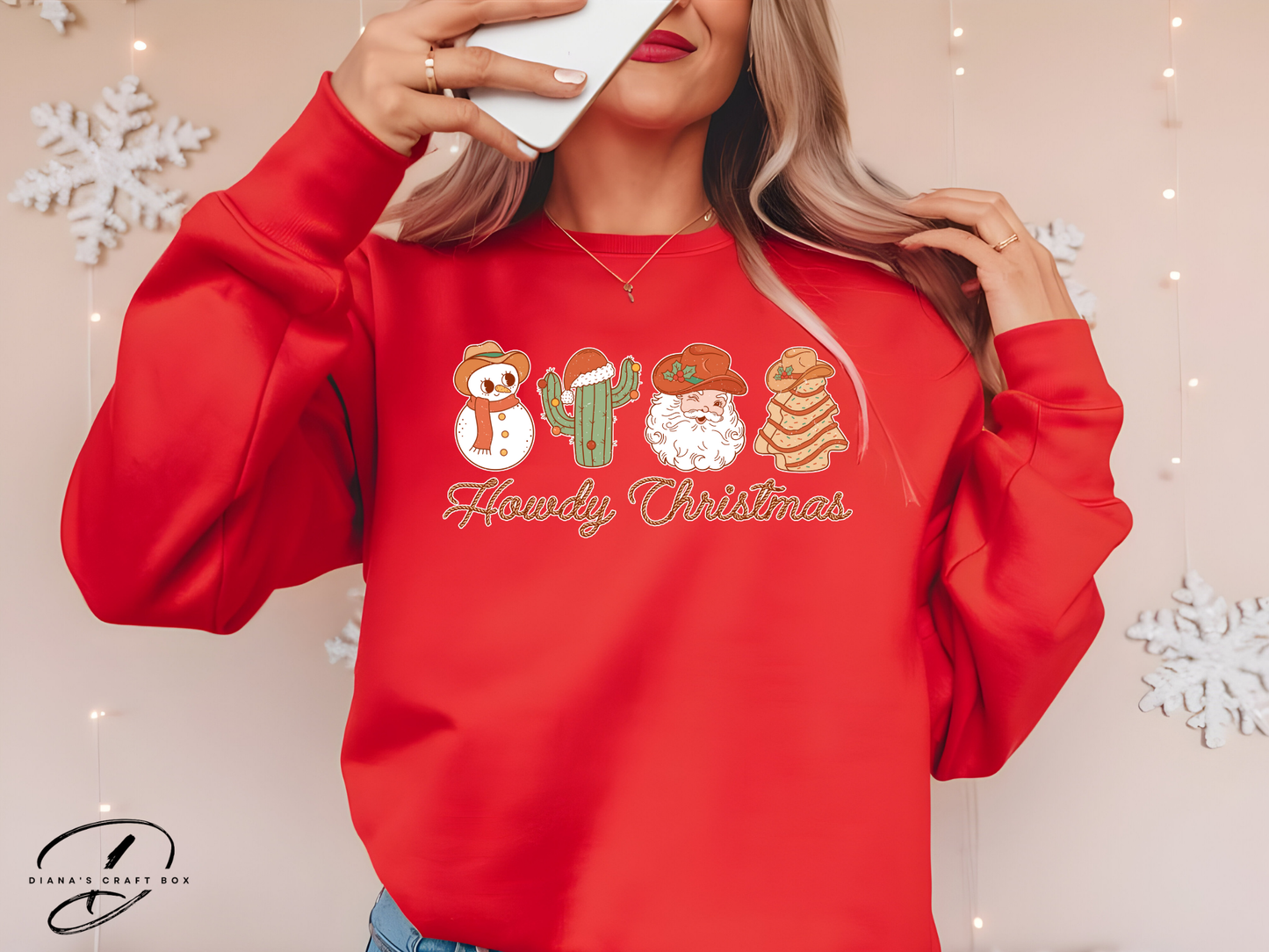 Howdy Christmas Sweatshirt