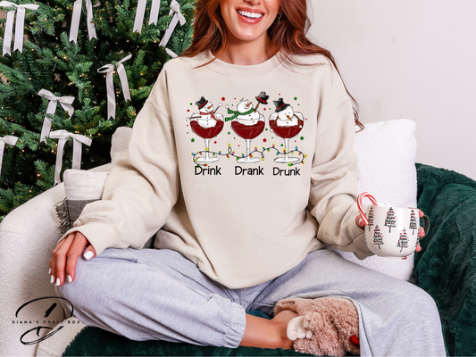 Drink Drank Drunk Sweatshirt