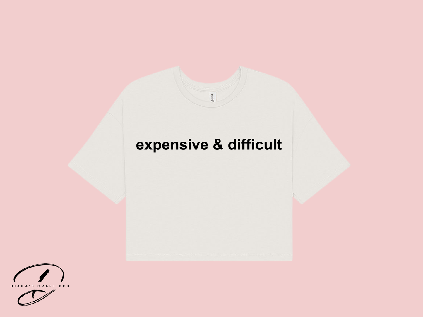 Expensive and difficult crop top