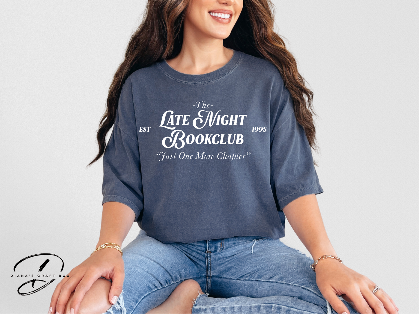 The late night readers bookclub T-shirt