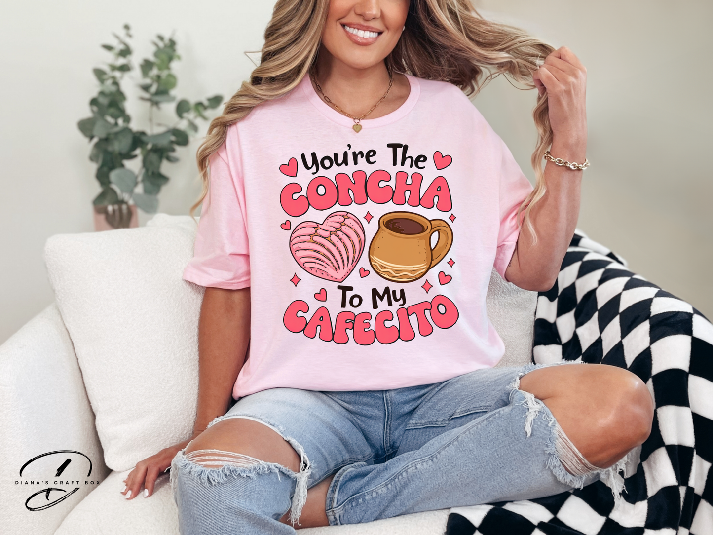 You're the concha to my cafecito T-shirt