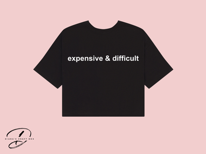Expensive and difficult crop top