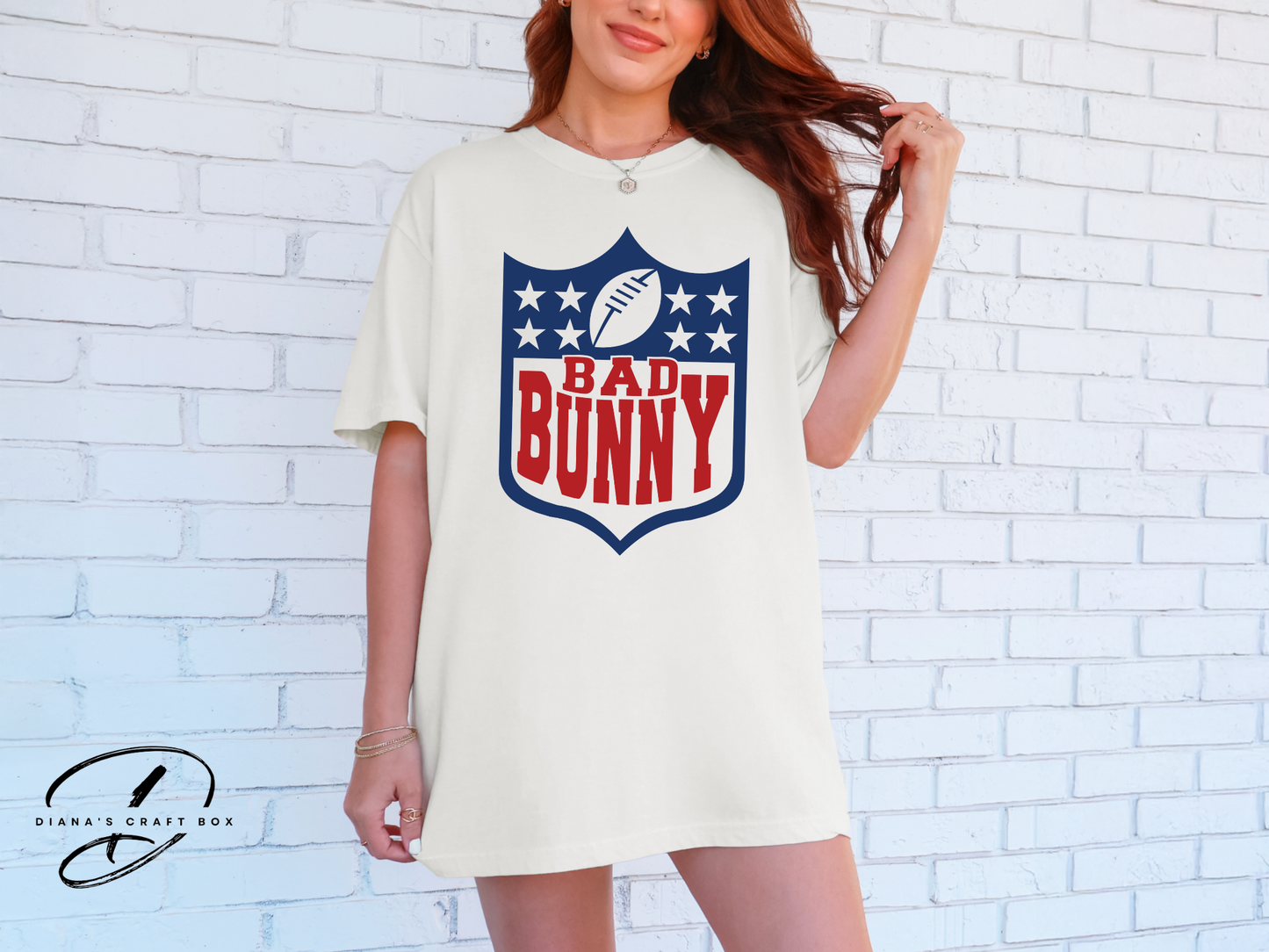 Bad Bunny Football T-shirt