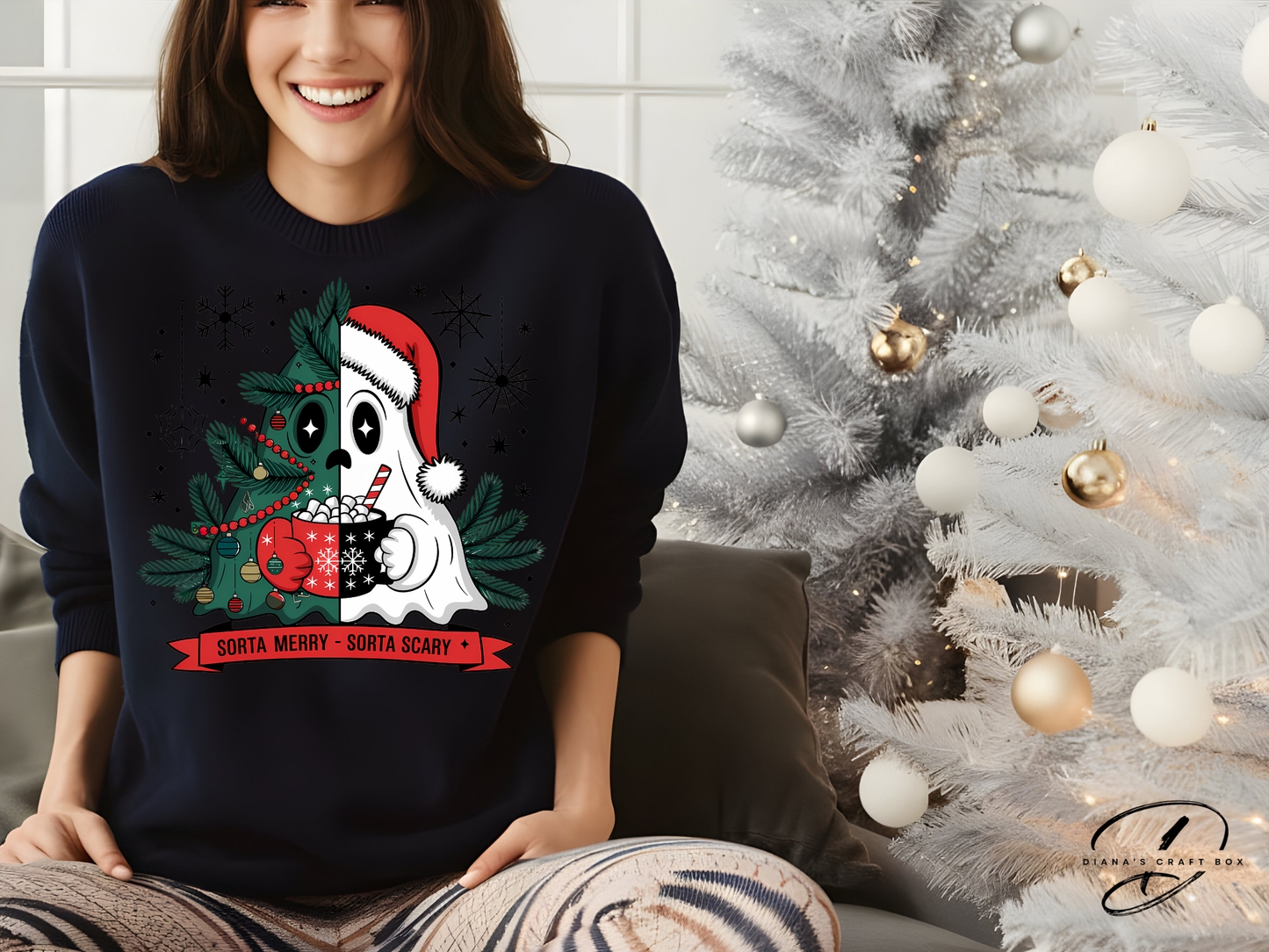 Sorta Merry Sorta Scary Sweatshirt