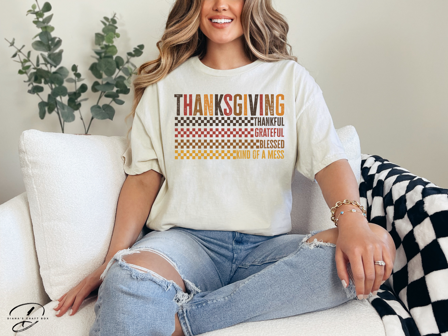 THANKSGIVING, Kinda a mess T-shirt